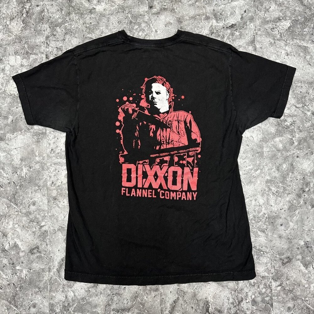 Dixxon Flannel Mens Michael Myers Short Sleeve T-Shirt Halloween Size L